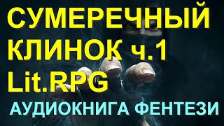 Аудиокнига Сумеречный клинок  LitRPG ЛитРПГ Попаданцы Фантастика Фентези Хорошая фантастика