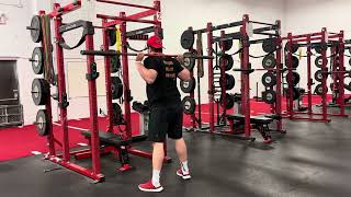 BB Drop-Catch Back Squat