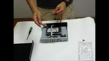 eSecure DVR HDD Installation Guide