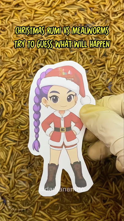 Part 29 : Kpop Demon Hunters vs  Mealworms | try to guess what will happens ?