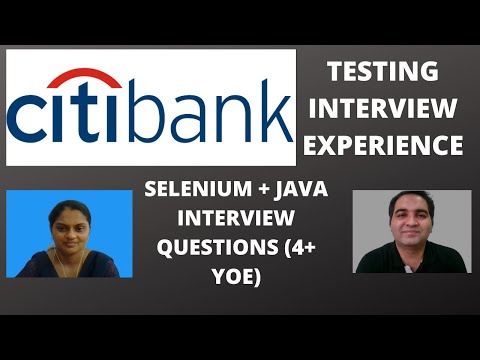 Citi Bank Testing