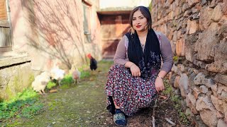 Villager Girl Cooking Lunch In Winter Day My Daily Routine