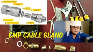 CMP Cable Gland installation(tagalog version)