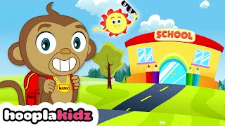 mangos first day of school back to school hooplakidz nursery rhymes and kids songs