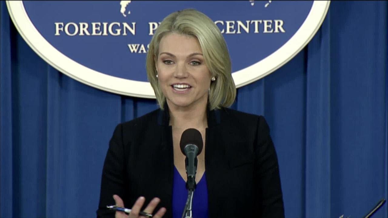 Foreign Press Center Briefing with Spokesperson Heather Nauert - YouTube