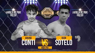 Bruno Contti Vs. Ivan Sotelos 🥊PELEA SEMI-FONDO ⭐️ MMA PRO- Título en Juego -