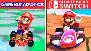 Mario Kart - GBA vs. Switch | Side by Side