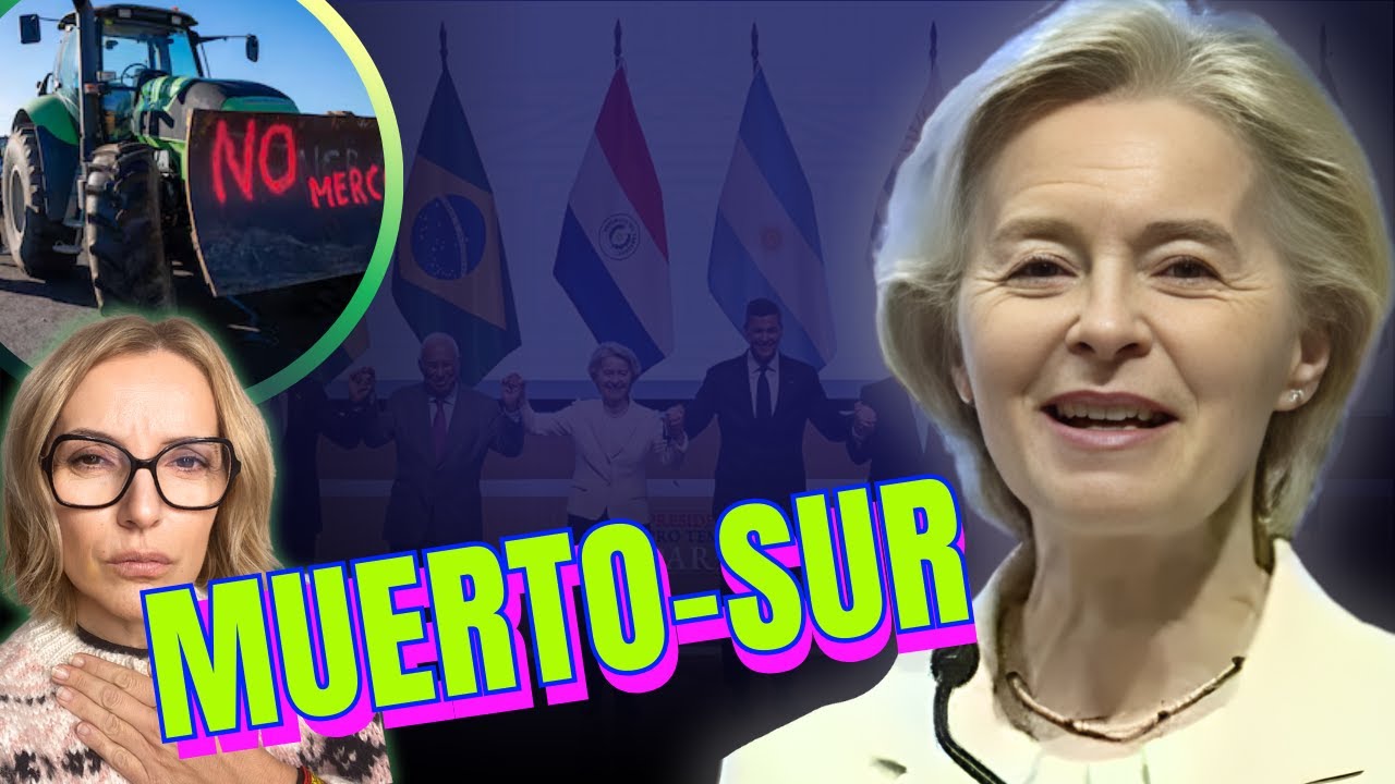 PSICÓLOGA ANALIZA: EL ACUERDO MERCOSUR QUE IGNORA LA MUERTE DEL AGRICULTOR EUROPEO