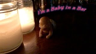 Creepy, crawling wind-up baby lyric video for Baby in a Bar