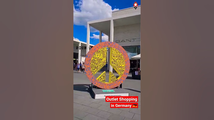 Outlet Shopping village in Germany 🇩🇪 Metzingen