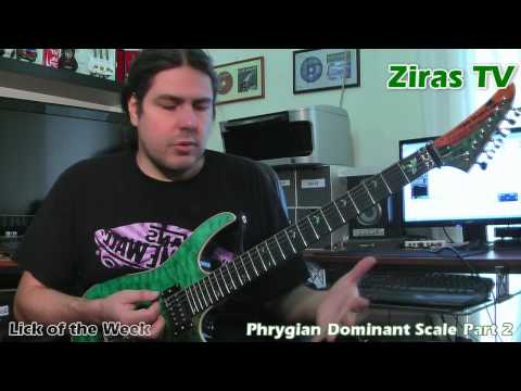 The Phrygian Dominant Scale Part2 (Rock Soloing) |...