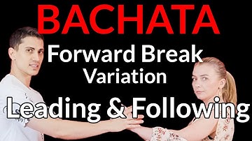 Bachata Forward Break Variation | Bachata Lesson | by Marius&Elena (2021)