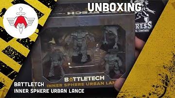 Battletech: Inner Sphere Urban Lance - Unboxing