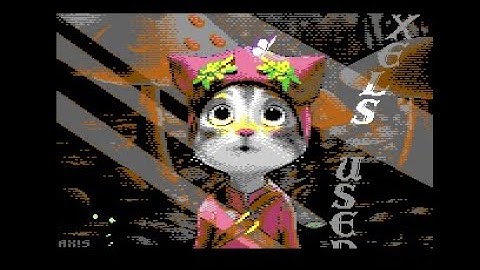 ☆C64-Demo/2024☆: Dame Kitty and the mushrooms | by Onslaught