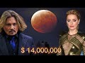 más de 14,000,000 millones pago JOHNNY Depp por el divorcio de Amber Heard