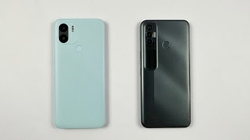 Redmi A1 Plus 2GB Vs Tecno Spark 7 Pro Speed Test & Comparison