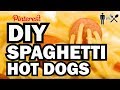 DIY Spaghetti Hot Dogs - Man Vs Din #1