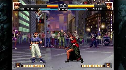 Love of the Fight Moves - King of Fighters 2002 Unlimited Match - Chris