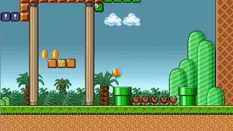 My custom Smbx-Level: Koopas puzzle panic 1-1