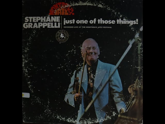 Stephane Grappelli - Just One Of Those Things (1973) [Complete LP
