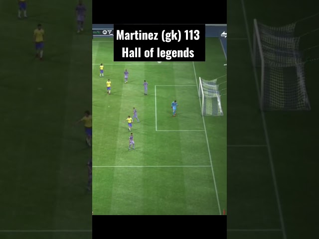 martnez (GK)113 card Fifa mobile game play & Hall of legends #fifa #fifamobile #fifamobile23 #shorts class=