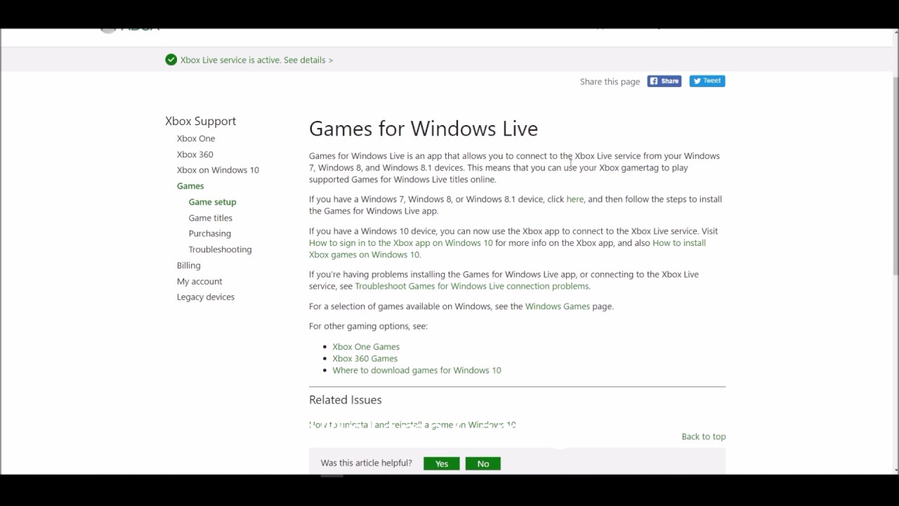 games for windows live windows 7