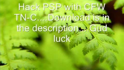 PSP 6.20 with CFW TN-C HACK!!!!!