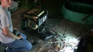 generator conversion  to electric start
