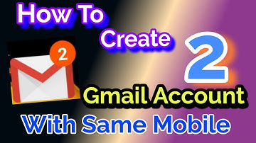 How to create two Gmail account in same Mobile | two Gmail ID | in mobile | Malayalam | Gmail/email
