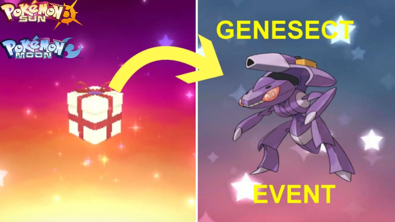 POKEMON SUN AND MOON HOW TO GET GENESECT EVENT!!! (parody