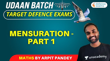 Mensuration - Part 1 | Maths | Target CAPF/AFCAT/CDS 2021 | Arpit Pandey