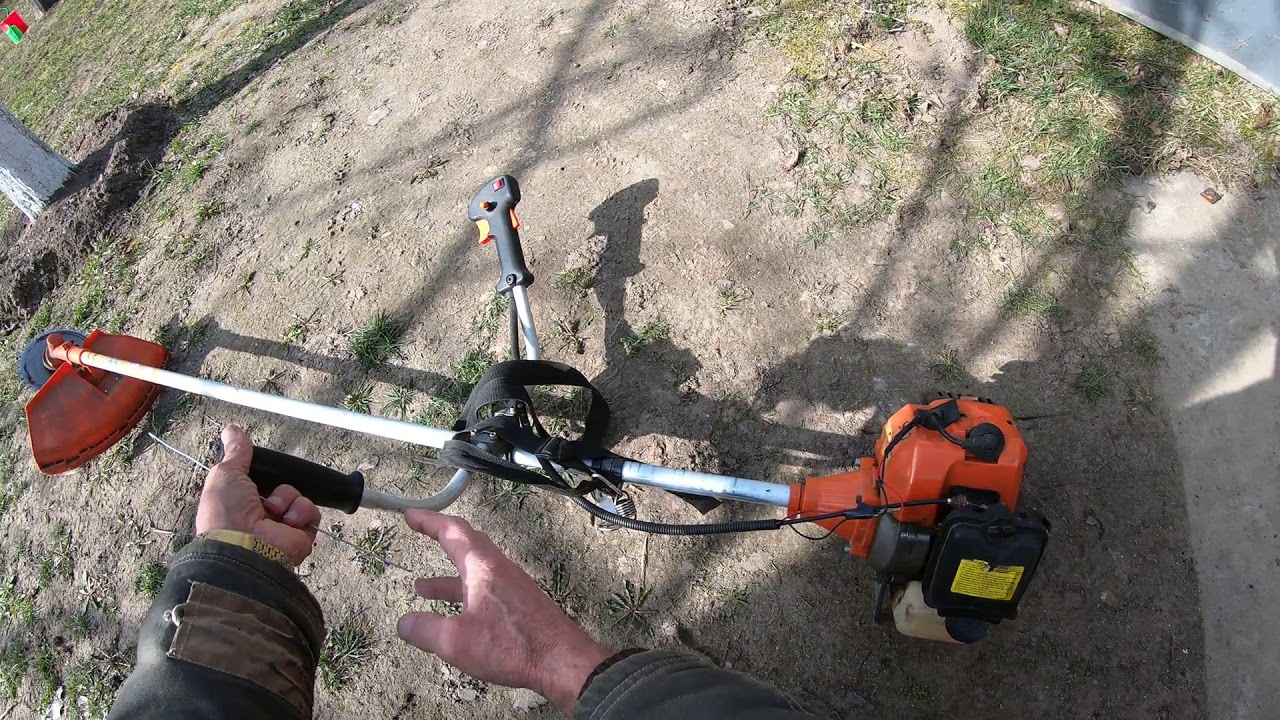 Бензокоса не набирает обороты и глохнет