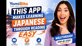 This App Makes Learning Japanese Through Reading Easy | YomiBito Walkthrough screenshot 5