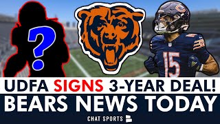 NEWS: Chicago Bears Sign UDFA To 3Year Contract + Rome Odunze Says Bears Offense Has “No Limit”