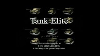 Ps2 Introduction Du Jeu Tank Elite De Lediteur Agetec 2003