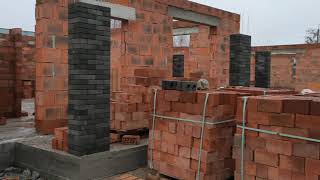 Лего Кирпич 5Bricks в коттеджном строительстве.