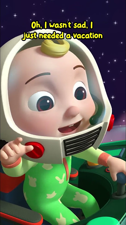 I wasn't sad. I just needed a vacation 🚀 #cocomelon #shorts