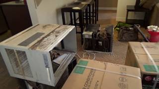How to Install LG AC Window/Wall Mount Unit...Prepwork Before Install