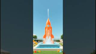 Insane Giant Inflatable Rocket Pool 🚀 | Viral Summer Pool Idea You Need to Watch!