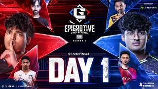 Epigrotive Pro Scrims Season 2 - DAY 1 | FT. #Apexgaming #godlike #soul #8bit #rntx