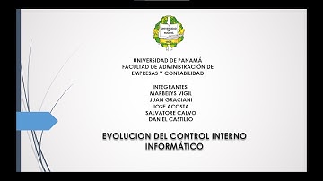 Evolución del control interno informático