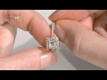 Ella 0.82ct Diamond Ring In 18K White Gold - UT30