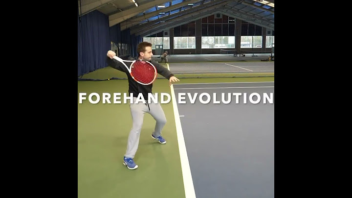 Tennis Forehand Evolution⚡️ Which One Are You?
