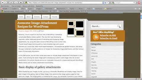 [Wordpress For Designers in 18 days] Day 17   Slider