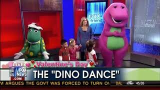 Barney & Dorothy The Dinosaur Fox & Friends 02132010