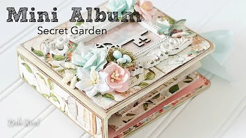 Mini Album Secret Garden