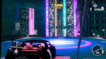 Saints Row 3: Car in penthouse glitch