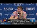 Luka Dončić Postgame Interview | Dallas Mavericks dominate Phoenix Suns 111-101