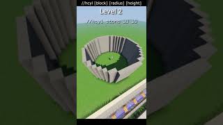 World Edit : summon a CIRCLE instantly!