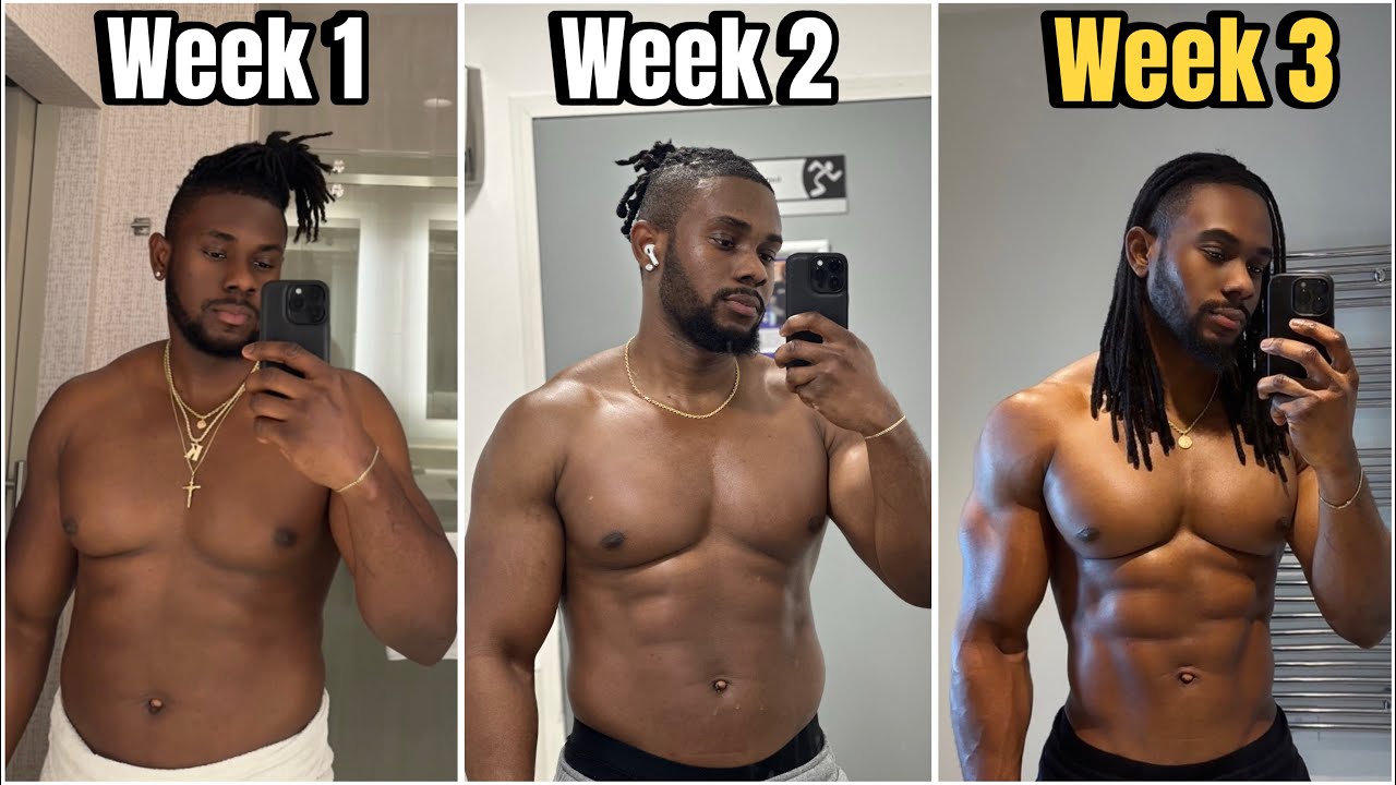 How I Went From 25% Body Fat To 10% In 3 WEEKS No BS GUIDE